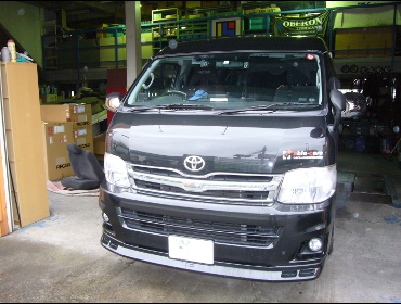 TOYOTA�@�n�C�G�[�X�@200�n3�^�@�Ɂ@RECARO�i���J���j�@SR-7F�@GU100H�@�u���E���@�V�[�g�q�[�^�[�t���@����