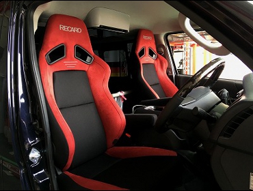 TOYOTA�@���W�A�X�G�[�X�o���@5�^�i2018�N�j�@�Ɂ@RECARO�i���J���j�@SR-7F�@GU100H�@RED�@�V�[�g�q�[�^�[�t���@�A�[�����X�g�t���@�~���E�@����