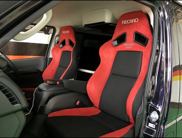 TOYOTA�@���W�A�X�G�[�X�o���@5�^�i2018�N�j�@�Ɂ@RECARO�i���J���j�@SR-7F�@GU100H�@RED�@�V�[�g�q�[�^�[�t���@�A�[�����X�g�t���@�~���E�@����