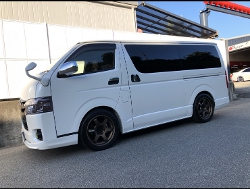 TOYOTA�@200�n�n�C�G�[�X�@�Ɂ@RECARO�i���J���j�@SR-7F�@GU100�@�u���E���@�A�[�����X�g�t���@�~���E�@����