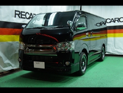 TOYOTA�@�n�C�G�[�X5�^�i2018�N�j�@�Ɂ@RECARO�i���J���j�@�I���\�y�hAN220HV�@BK�@����