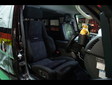 TOYOTA�@�n�C�G�[�X5�^�i2018�N�j�@�Ɂ@RECARO�i���J���j�@�I���\�y�hAN220HV�@BK�@����