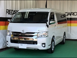 TOYOTA�@�n�C�G�[�X�@200�n�@���C�h�~�h�����[�t�@�Ɂ@RECARO�i���J���j�@SR-7F�@GK100�@BK/BK�@�V�[�g�q�[�^�[�t���@����