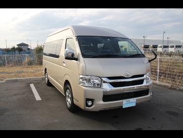 TOYOTA�@�n�C�G�[�X�@6�^�@���C�h�{�f�B�@�Ɂ@RECARO�i���J���j�@SR-7F�@GK100�@BK/�u���[�@�~���E�@����