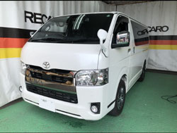 TOYOTA�@�n�C�G�[�X�@GDH206V�i2020�N�j�@�Ɂ@RECARO�i���J���j�@SR-7F�@GK100�@BK/SIL�@�A�[�����X�g�t���@����