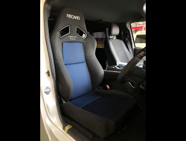 TOYOTA�@�n�C�G�[�X�@5�^�@�W���@�f�B�[�[���ԁ@�i2019�N�j�@�Ɂ@RECARO�i���J���j�@SR-7F�@GK100�@BK/�u���[�@�A�[�����X�g�t���@����