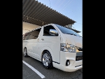 TOYOTA�@�n�C�G�[�X�@�K�\�����ԁi2019�N�j�@�Ɂ@RECARO�i���J���j�@SR-7F�@KK100�@BK�@�A�[�����X�g�t���@�~���E�@����