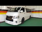TOYOTA�@�n�C�G�[�X�@5�^�@�Ɂ@RECARO�i���J���j�@SR-7F�@KK100�@BK�@�V�[�g�q�[�^�[�t���@�~���E�@����
