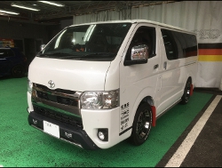 TOYOTA�@�n�C�G�[�X�Ɂ@RECARO�i���J���j�@SR-7F�@GU100�@�u���E������