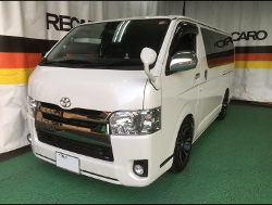 TOYOTA�@�n�C�G�[�X�i2017�N�j�@RECARO�i���J���j�@SR-7F�@GK100�@BK/BK�@�V�[�g�q�[�^�[�t���@����