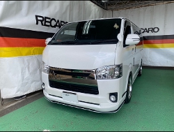 TOYOTA�@�n�C�G�[�X�@5�^�i2019�N�j�@�Ɂ@RECARO�i���J���j�@SR-7F�@GK100�@BK/BK�@����