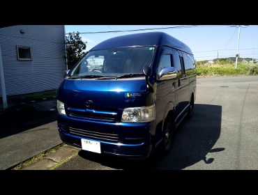 TOYOTA�@�n�C�G�[�XDX�@�i���[�n�C���[�t�@�f�B�[�[���ԁi2006�N�j�@�Ɂ@RECARO�i���J���j�@SR-7F�@KK100�@BK�@����