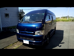 TOYOTA�@�n�C�G�[�XDX�@�i���[�n�C���[�t�@�f�B�[�[���ԁi2006�N�j�@�Ɂ@RECARO�i���J���j�@SR-7F�@KK100�@BK�@����