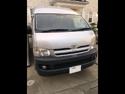 TOYOTA�@�n�C�G�[�X1�^�@�X�[�p�[�����O�@�t�����g�O�l�|���@�Ɂ@RECARO�i���J���j�@SR-7F�@GK100�@BK/SIL�@����