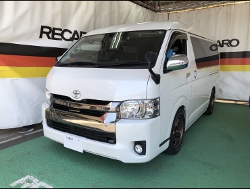 TOYOTA�@�n�C�G�[�X�@�Ɂ@RECARO�i���J���j�@�I���\�y�hAN220HV�@BK�@����