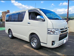 TOYOTA�@�n�C�G�[�X200�n�@���x�@TRH200V�@�Ɂ@RECARO�i���J���j�@LX-F�@IN110�@�O���C�@����