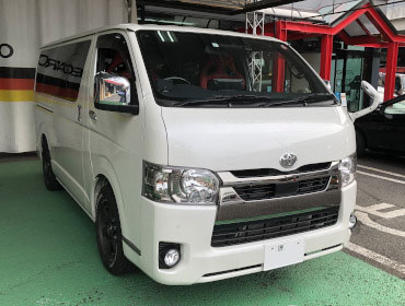 TOYOTA�@�n�C�G�[�X�@6�^�@�i���[�@�K�\�����i2020�N�j�@�Ɂ@RECARO�i���J���j�@SR-7F�@GU100H�@RED�@�V�[�g�q�[�^�[�t���@���@SR-7F�@GU100H�@RED�@���ʃV���[�g�J�b�g���H�@�V�[�g�q�[�^�[�t���@����