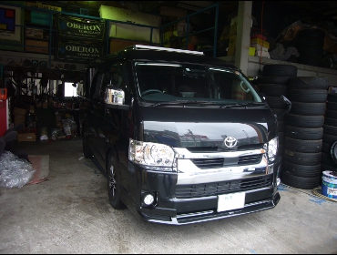 TOYOTA�@�n�C�G�[�X�@�Ɂ@RECARO�i���J���j�@�G���S���hMV�@�V�[�g�q�[�^�[�t���@����