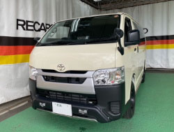 TOYOTA�@�n�C�G�[�X�@6�^�@�f�B�[�[���@�i���[�@�t�����g�O�l�|���@�Ɂ@RECARO�i���J���j�@SR-7F�@GK100�@BK/SIL�@����