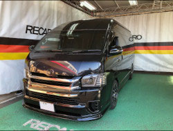 TOYOTA�@�n�C�G�[�X4�^�@�Ɂ@RECARO�i���J���j�@SR-7F�@KK100�@BK�@�~���E�@����