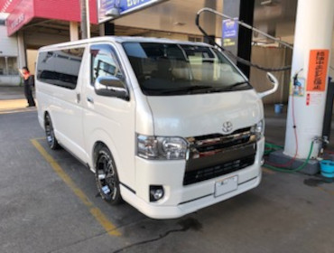 TOYOTA�@200�n�n�C�G�[�X�@S-GL�@4�^�@GDH206V�i2018�N�j�@�Ɂ@RECARO�i���J���j�@LX-F�@WL110H�@BK�@�V�[�g�q�[�^�[�t���@����