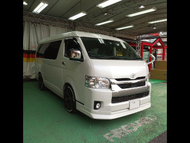 TOYOTA�@�n�C�G�[�X�@6�^�@���C�h�@�K�\�����i2021�N�j�@�Ɂ@RECARO�i���J���j�@SR-7F�@GK100 BK/SIL�@�~���E�@����