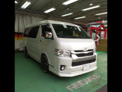 TOYOTA�@�n�C�G�[�X�@6�^�@���C�h�@�K�\�����i2021�N�j�@�Ɂ@RECARO�i���J���j�@SR-7F�@GK100 BK/SIL�@�~���E�@����