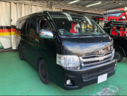 TOYOTA�@�n�C�G�[�X���S���@�Ɂ@RECARO�i���J���j�@SR-7F�@GK100�@BK/RED�@A/R�^�C�v�@����