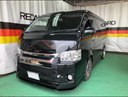 TOYOTA�@�n�C�G�[�X�@���C�h�@�Ɂ@RECARO�i���J���j�@SR-7F�@KK100�@BK�@�~���E�@����