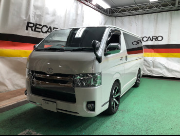 TOYOTA�@�n�C�G�[�X�@�f�B�[�[���i2019�N�j�@�Ɂ@RECARO�i���J���j�@�I���\�y�hDL220HV�@����