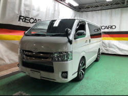TOYOTA�@�n�C�G�[�X�@�f�B�[�[���i2019�N�j�@�Ɂ@RECARO�i���J���j�@�I���\�y�hDL220HV�@����