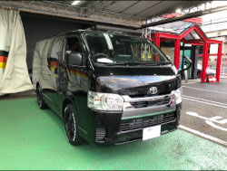 TOYOTA�@�n�C�G�[�X�@�i���[�f�B�[�[���@�Ɂ@RECARO�i���J���j�@SR-7F�@GU100�@�u���E���@����