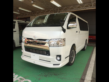 TOYOTA�@�n�C�G�[�X200�n�i2018�N�j�@�Ɂ@RECARO�i���J���j�@SR-7F�@GK100�@BK/BK�@�V�[�g�q�[�^�[�t���@�A�[�����X�g�t���@����