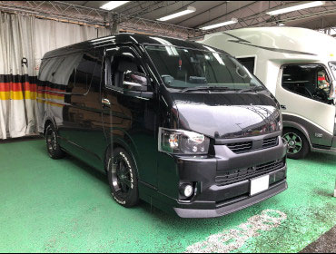 TOYOTA�@�n�C�G�[�X�@���C�h�@�Ɂ@RECARO�i���J���j�@�I���\�y�hDL220HV�@����