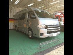 TOYOTA�@�n�C�G�[�X�@4�^�@���C�h�@�f�B�[�[���@�Ɂ@RECARO�i���J���j�@�G���S���hMV�@�O���C�@����