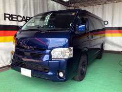 TOYOTA�@200�n�n�C�G�[�X�@6�^�@���C�h�@�K�\�����@�t�����g�Q�l�|���i2021�N�j�@�Ɂ@RECARO�i���J���j�@RCS�@BK�V�F��/�u���[���b�V���@�~���E�@����