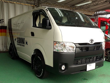 TOYOTA�@�n�C�G�[�X�@6�^�@�i���[�f�B�[�[���i2022�N�j�@�Ɂ@RECARO�i���J���j�@LX-F�@WL110H�@�����U�[�@����