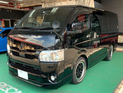 TOYOTA�@�n�C�G�[�X�@6�^�@�i���[�@�f�B�[�[���i2022�N�j�@�Ɂ@RECARO�i���J���j�@�G���S���hMV�@BK�@����