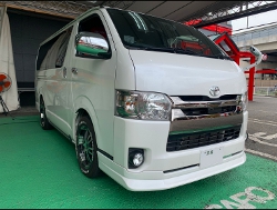 TOYOTA�@�n�C�G�[�X�@200�n�i2020�N�j�@�Ɂ@RECARO�i���J���j�@SR-7 �@GU100H�@RED�@����