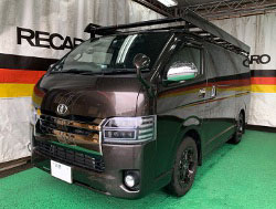 TOYOTA�@�n�C�G�[�X�@5�^�f�B�[�[���i���[�@�Ɂ@RECARO�i���J���j�@�I���\�y�hDL220HV�@����