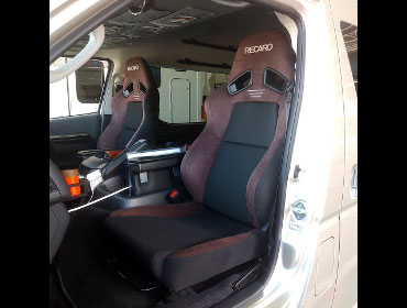 TOYOTA�@�n�C�G�[�X�@7�^�@���C�h�@�K�\�����i2023�N�j�@RECARO�i���J���j�@SR-7F�@GU100�@�u���E���@�~���E�@����