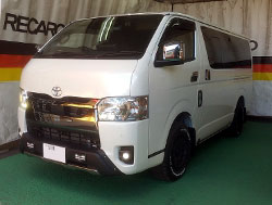 TOYOTA�@�n�C�G�[�X�@GDH206�i2023�N�j�@�Ɂ@RECARO�i���J���j�@LX-F TR NN BK�@����