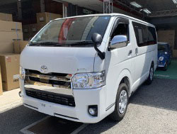 TOYOTA�@�n�C�G�[�X�@5�^�i���[�f�B�[�[���i2019�N�j�@�Ɂ@RECARO�i���J���j�@SR-7F�@GU100�@BK�@����