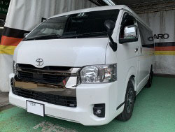 TOYOTA�@�n�C�G�[�X�@7�^�@3DF-GDH211K�i2022�N�j�@�Ɂ@RECARO�i���J���j�@SR-7F�@GK100�@BK/RED�@�V�[�g�q�[�^�[�t���@�~���E�@����