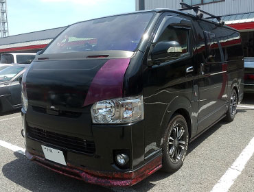 TOYOTA�@�n�C�G�[�X�@5�^�@�i���[�f�B�[�[���@�Ɂ@RECARO�i���J���j�@SR-7F�@KK100�@BK�@A/R�@����