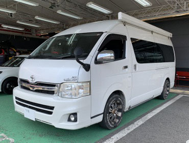 TOYOTA�@�n�C�G�[�X�@2�^�@���C�h�@�K�\�����@�Ɂ@RECARO�i���J���j�@�G���S���hMV�@BK�@�~���E�@����