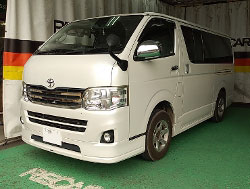 TOYOTA�@�n�C�G�[�X�@3�^�i���[�f�B�[�[���@�Ɂ@RECARO�i���J���j�@�G���S���hMV�@�O���C�@����