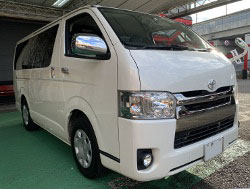 TOYOTA�@�n�C�G�[�X�@4�^�@�i���[�f�B�[�[���@�Ɂ@RECARO�i���J���j�@SR-7F�@GU100H�@BK�@�q�[�^�[�t���@�A�[�����X�g�t���@����