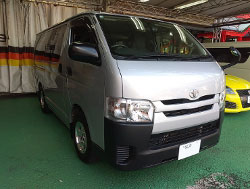 TOYOTA�@�n�C�G�[�XDX�@TRH200V�i2017�N�j�@�Ɂ@RECARO�i���J���j�@SR-7F�@GK100�@BK/BK�@����