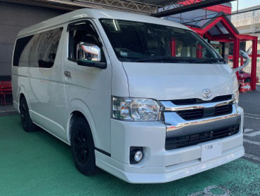 TOYOTA�@�n�C�G�[�X���S���@3BA-TRH219W�i2022�N�j�@�Ɂ@RECARO�i���J���j�@SR-7F�@GK100H�@BK/BK�@A/R�^�C�v�@�V�[�g�q�[�^�[�t���@����